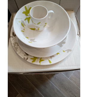 SIBO: Set vaisselle céramique Lantana 24 pièces