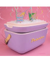 Polarbox: Vintage Retro glacière 20 litres mauve