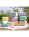 Polarbox: Vintage Retro 20 liter gele koelbox