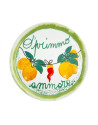 Rose & Tulipani: Pizzabord "O'Primmo amore" 31 cm