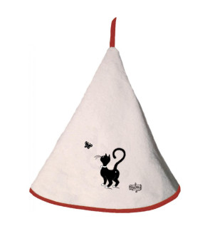Winkler: Essuie-mains parapluie Albert Dubout chat papillon blanc
