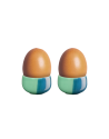 Asa Selection: JOY Coquetier en porcelaine bleu/vert 3 x 5 cm
