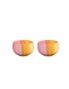 Asa Selection: JOY Geel/Roze Porseleinen Eierdopje 3 x 5 cm