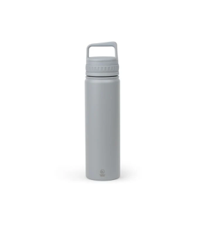 Leopold: bouteille isotherme avec infuseur gris
