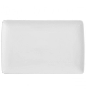 Guy Degrenne: Modulo Blanc Plat rectangulaire 20x12cm