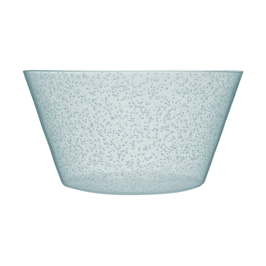 Memento: Lichte blauw saladekom 24 cm