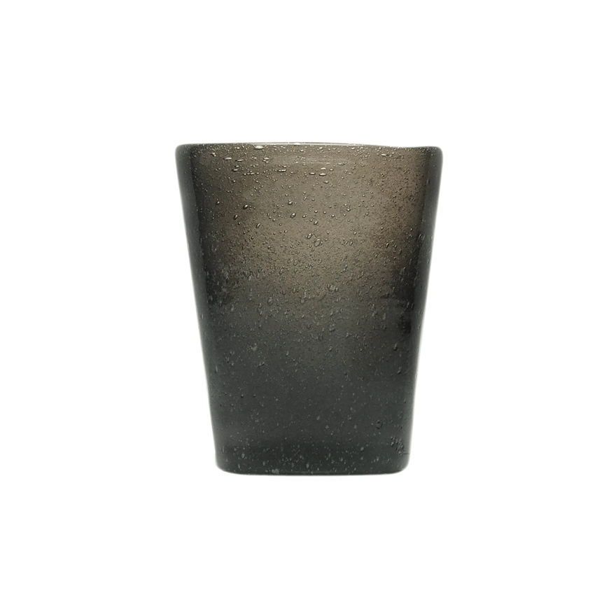 Memento: Geblazen glazen waterbeker 30cl Zwart Memento: Geblazen glazen waterbeker 30cl Zwart