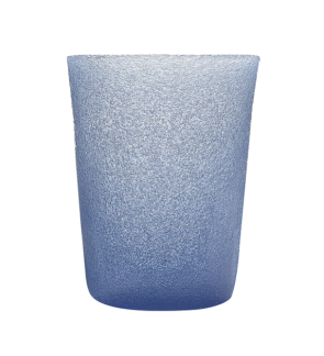 Memento: Gobelet à eau en verre soufflé 30cl Lavande