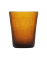 Memento: Geblazen glazen waterbeker 30cl Amber