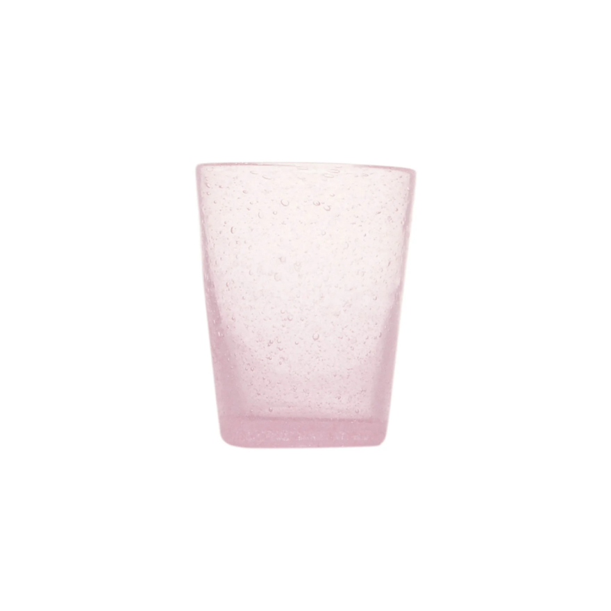 Memento: Geblazen glazen waterbeker 30cl Pink Memento: Geblazen glazen waterbeker 30cl Pink
