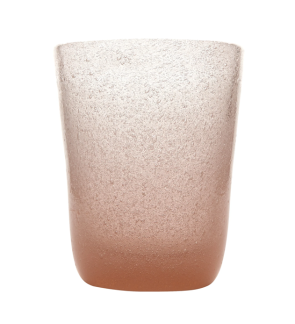 Memento: Geblazen glazen waterbeker 30cl Perzik