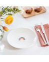 Villeroy & Boch: With Love "Be Happy" dessertbord 21 cm