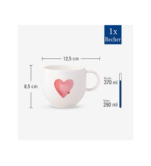 Villeroy & Boch: With Love Mug "Sending Love" 55 cl