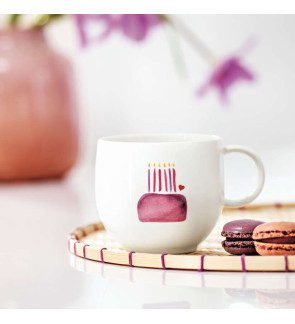 Villeroy & Boch: With Love Mug "Happy Birthday" 55 cl