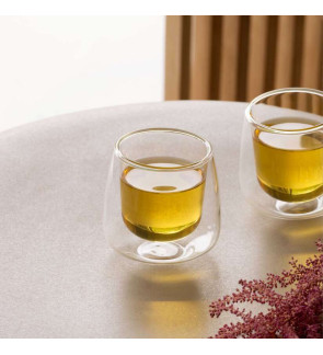 Villeroy & Boch: Artesano Hot & Cold Set van 2 dubbelwandige espressokopjes (6 cl)