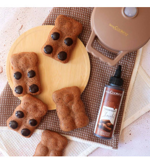 Scrapcooking:  Elektrische bakvorm met Teddy Bear