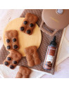 Scrapcooking:  Elektrische bakvorm met Teddy Bear