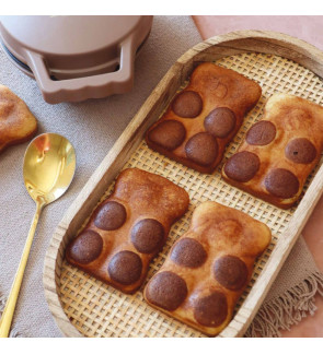 Scrapcooking:  Elektrische bakvorm met Teddy Bear