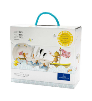Villeroy & Boch: Set vaisselle porcelaine pour enfant 7 pièces