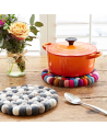 Winkler: Sous-plat en feutre blanc-beige-gris