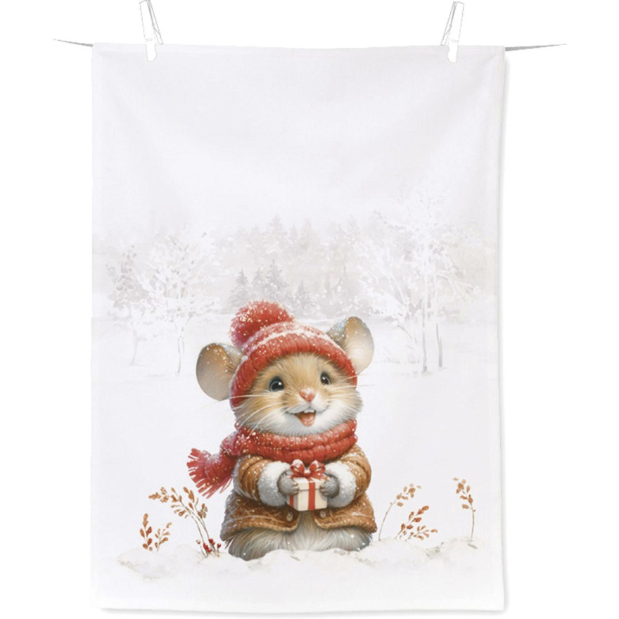 IHR: Muis Keukenhanddoek 50x70cm