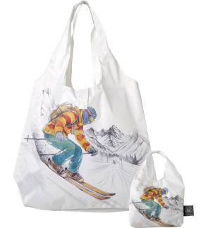 Ihr: Shopping bag Skier en montagne