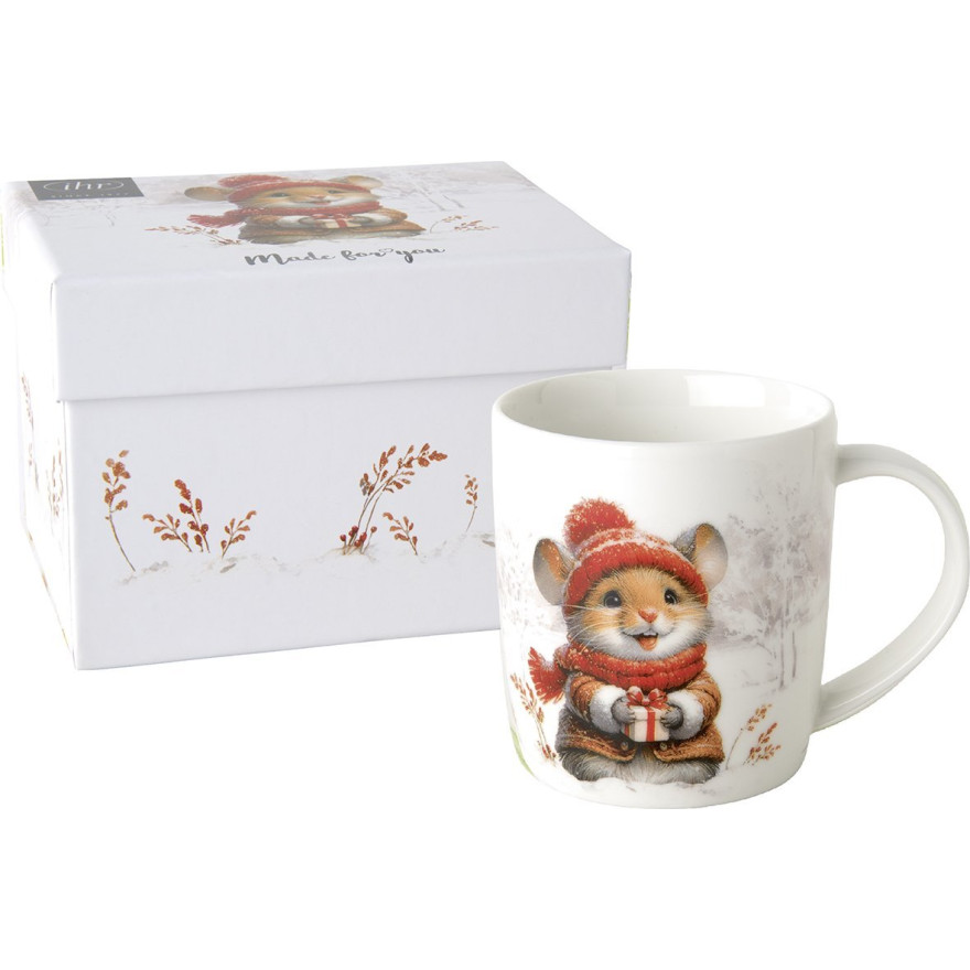 IHR: Muis Beker met giftbox  30 cl
