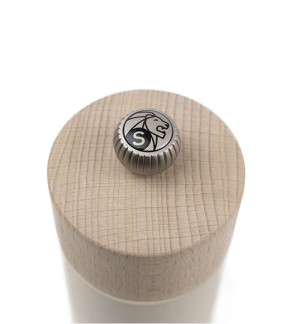 Peugeot: Boreal Moulin à sel en bois blanc plume 12 cm
