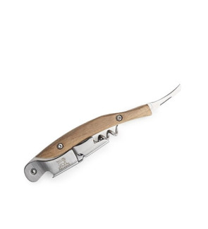 Peugeot: Sommelier dubbele hefboom kurkentrekker, walnoot, 13 cm