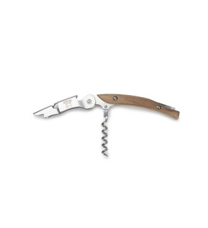 Peugeot: Sommelier dubbele hefboom kurkentrekker, walnoot, 13 cm