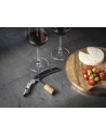 Peugeot: Sommelier dubbele hefboom kurkentrekker, zwart ABS 13 cm