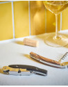 Peugeot: Sommelier dubbele hefboom kurkentrekker, zwart ABS 13 cm