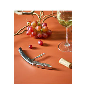 Peugeot: Sommelier dubbele hefboom kurkentrekker, zwart ABS 13 cm
