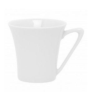 Guy Degrenne: Boréal Satin Blanc Tasse moka sans soucoupe