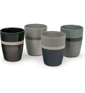 Bredemeijer: Set de 4 mugs à thé Sven 200ml