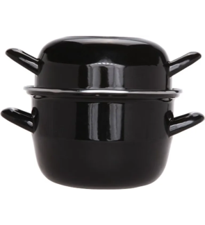 Cosy & Trendy: Marmitte à moules noire 18 cm