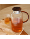 OGO: Pichet KARL anse orange en verre borosilicate 2L