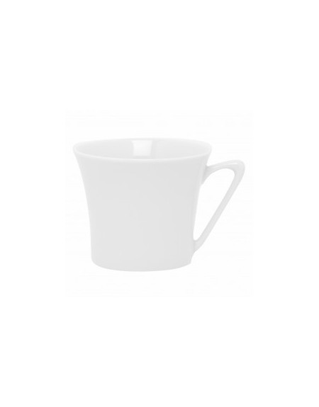 2 Tasses à Café Guy Degrenne Apsara & Circa - Platine, Porcelaine, 90ml, Occasion