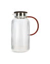 OGO: Pichet KARL anse orange en verre borosilicate 2L
