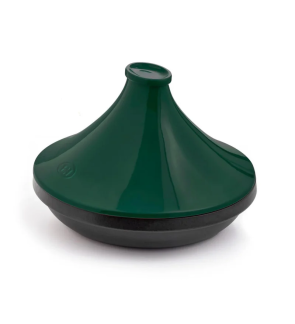 Emile Henry: Delight Colorama Tajine noire/verte 32 cm