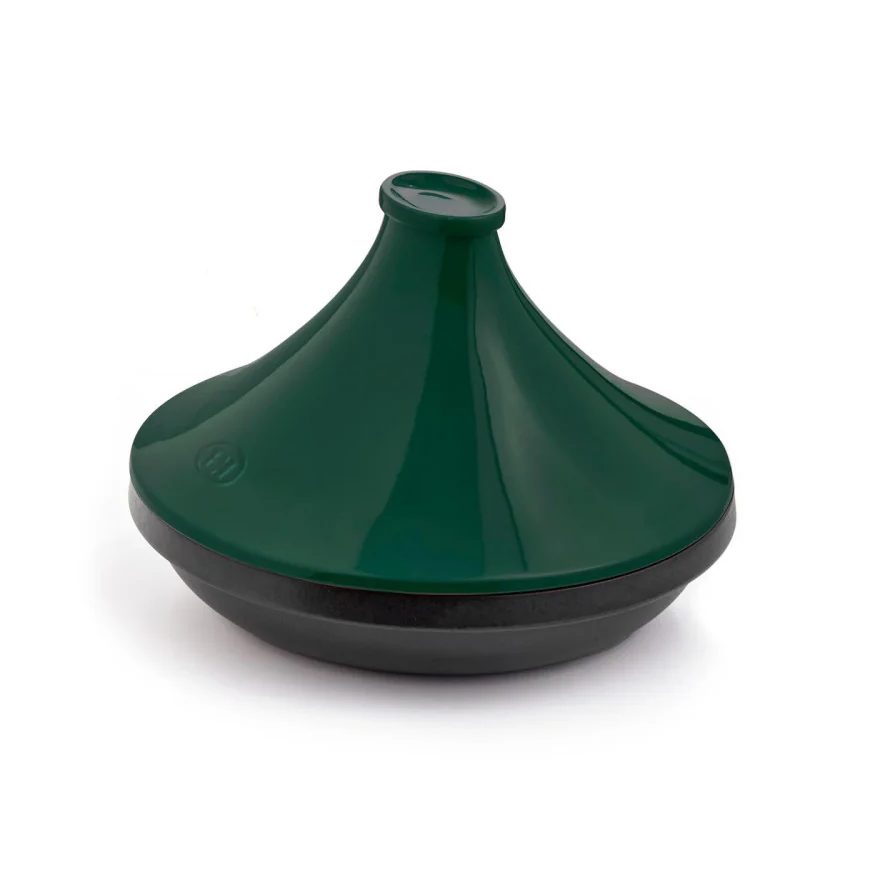 Emile Henry: Delight Colorama Tajine noire/verte 32 cm Emile Henry: Delight Colorama Tajine noire/verte 32 cm