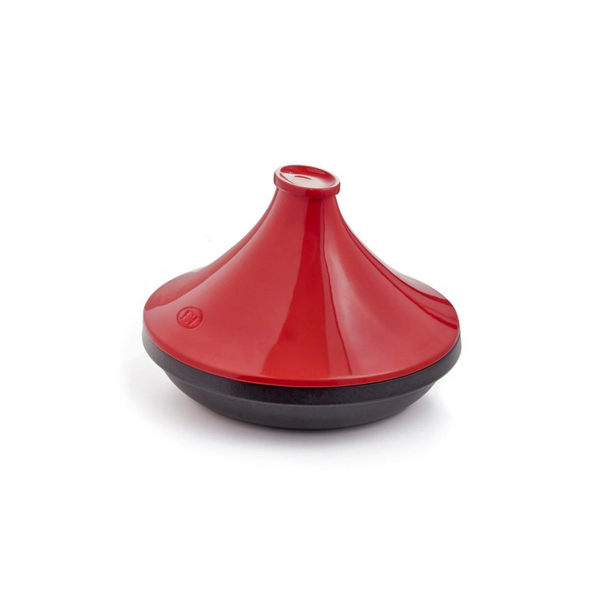 Emile Henry: Delight Colorama Tajine noire/rouge 32 cm Emile Henry: Delight Colorama Tajine noire/rouge 32 cm