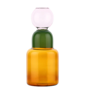 Rituali domestici: Vase simple tricolore à base orange Alchimia