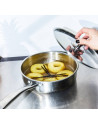 Baumalu: Sauteuse Triply en inox avec couvercle 24 cm