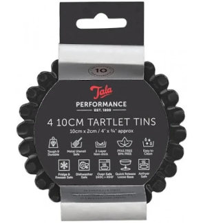 Tala: Set 4 Moules à tartelette 10 cm