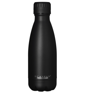 Scanpan: TOGO Geïsoleerde fles 350ml Zwart