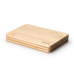 Continenta: Salto Planche à découper en hévéa 22cm
