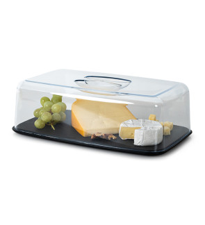 Continenta: Duracore Plateau à fromage avec couvercle 26 cm