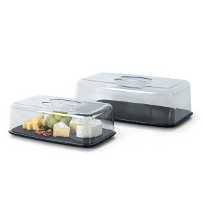 Continenta: Duracore Plateau à fromage avec couvercle 26 cm