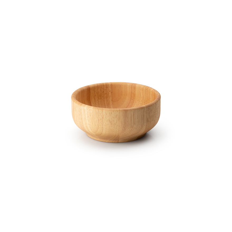 Continenta: Saladier/bol en bois d'hévea 18cm Continenta: Saladier/bol en bois d'hévea 18cm